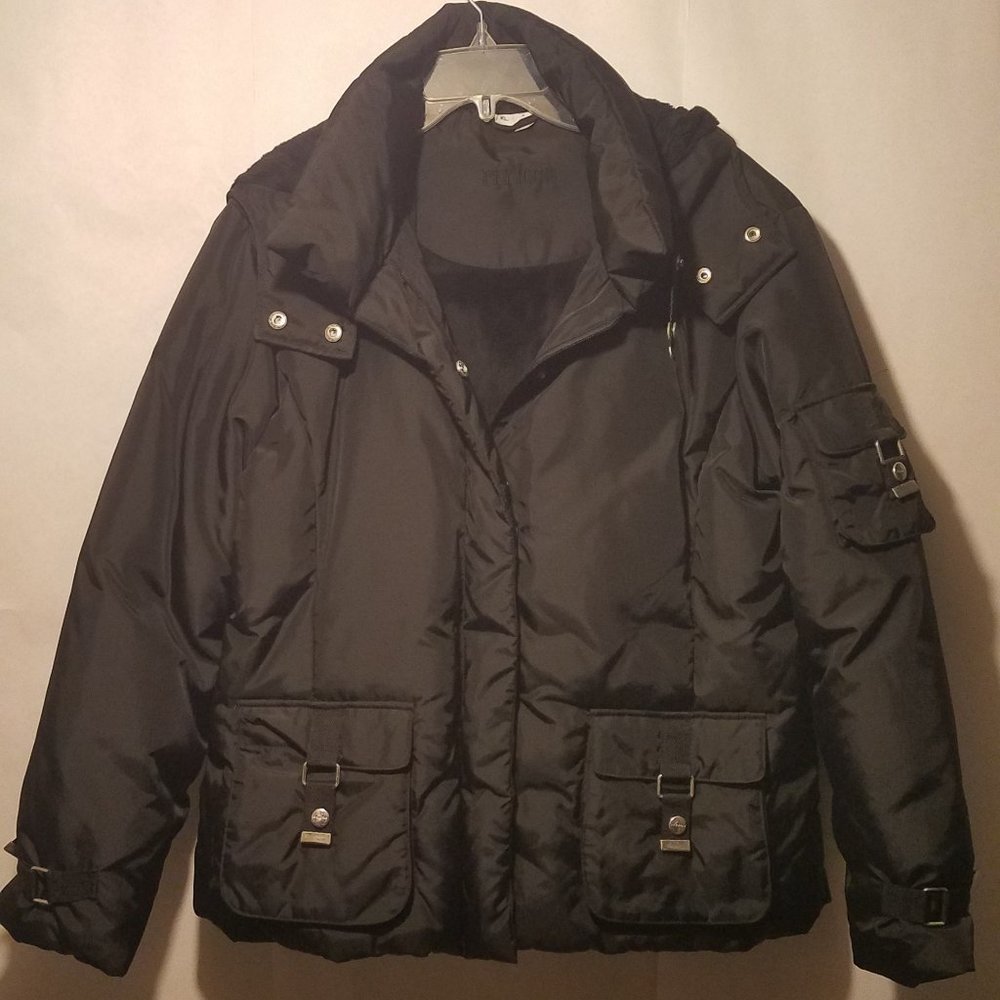 NY 10018 Black Snow/Ski Jacket XL